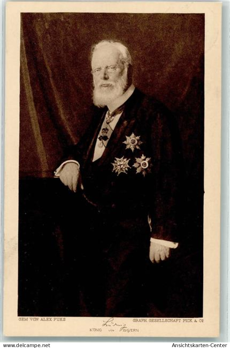 39285206 - Koenig Ludwig III Von Bayern Zieher, Ottmar - Familles Royales