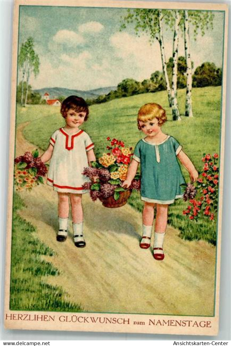 39684106 - Namenstag Kinder Korb Blumen EHR 1010 - Exposiciones