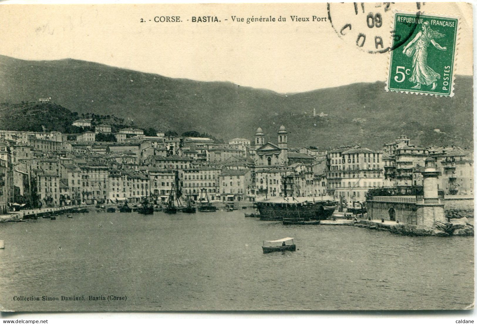 -2B - CORSE  BASTIA - Vue Generale Du Vieux Port - Bastia