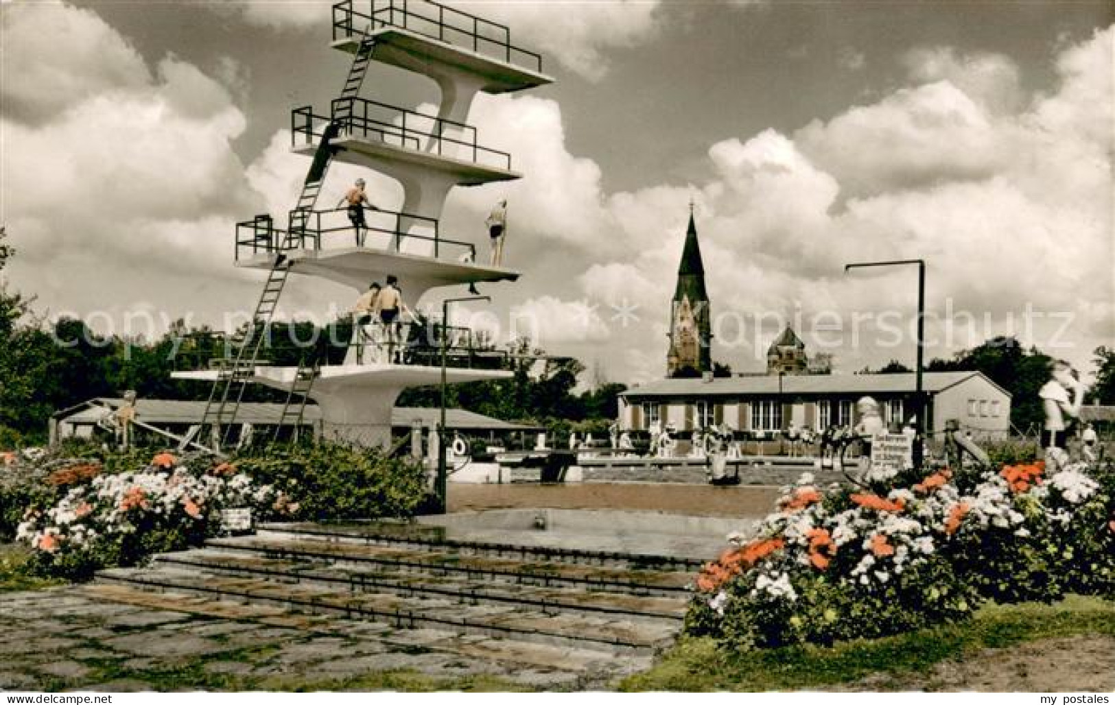 73707410 Rheine Freibad1959 Rheine - Rheine