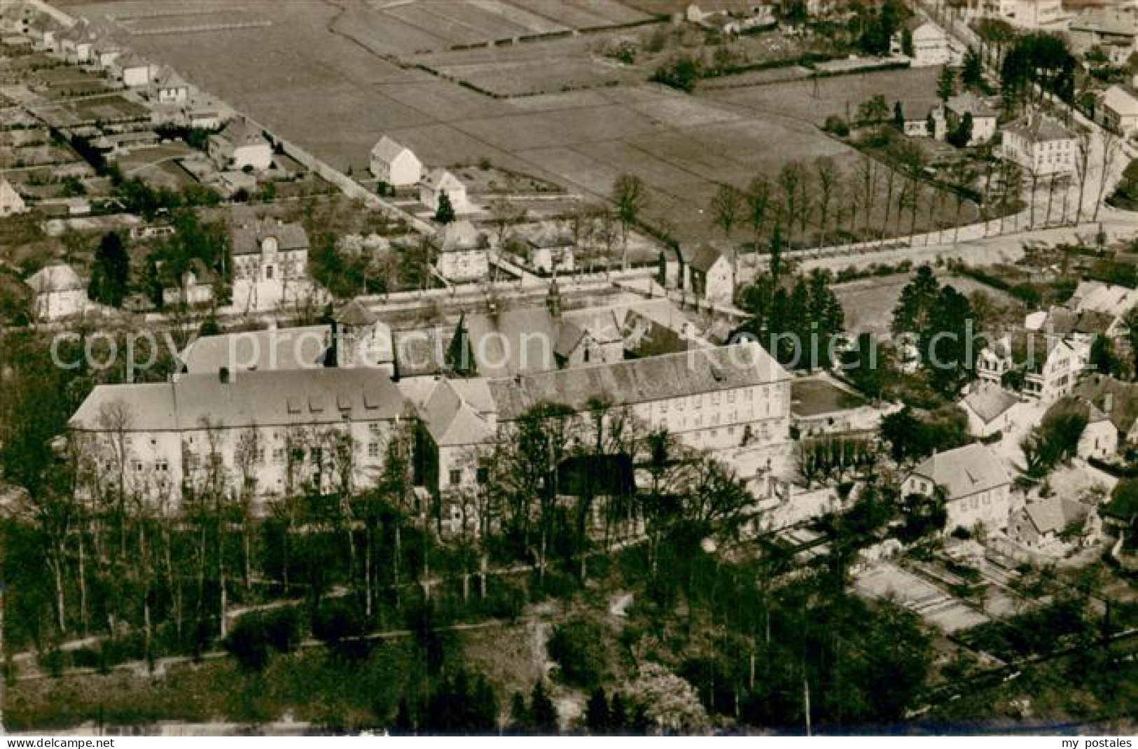 73707390 Iburg Teutoburger Wald Fliegeraufnahme Schloss Iburg Teutoburger Wald - Andere & Zonder Classificatie