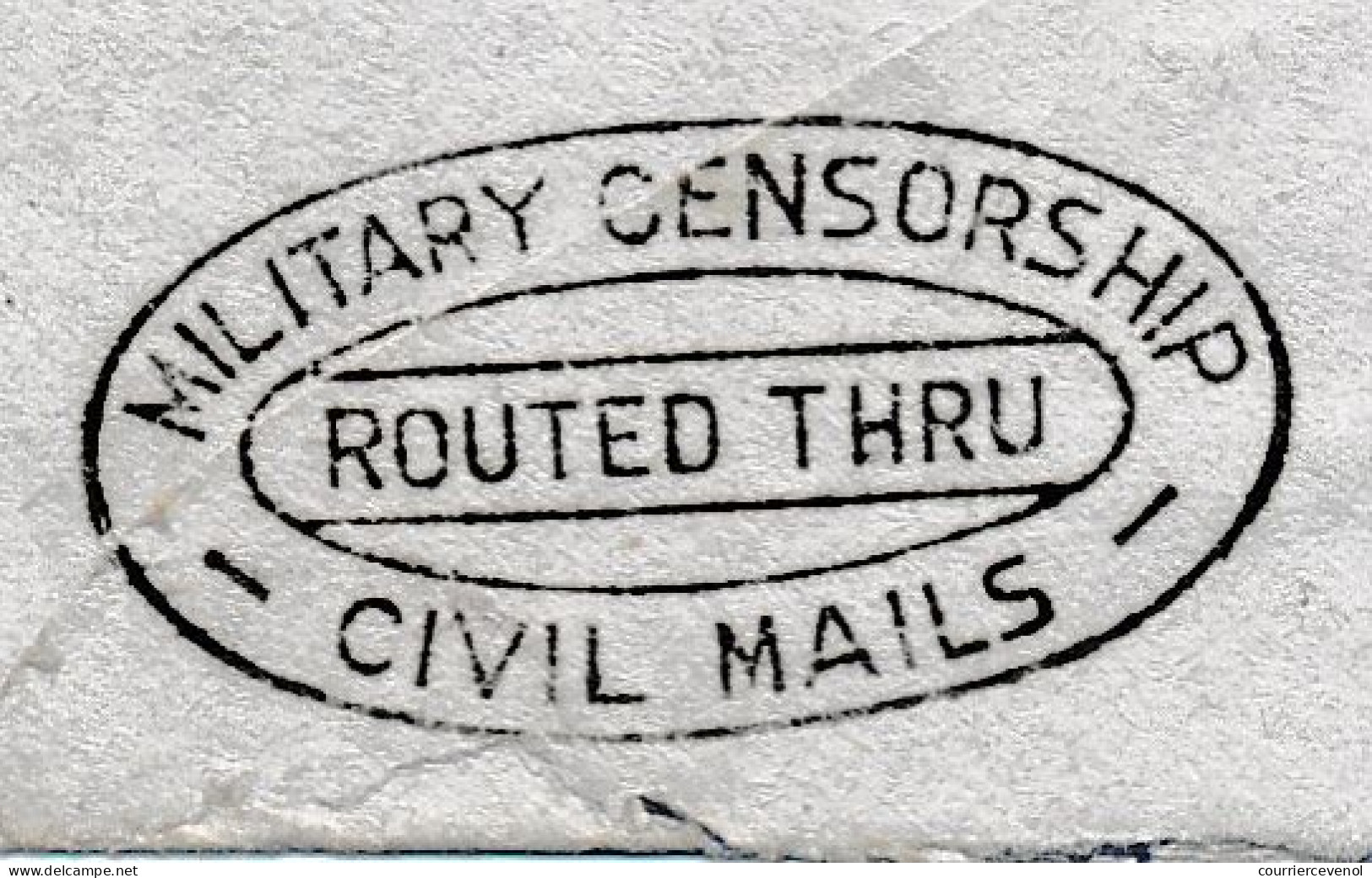 Enveloppe Affr Composé Depuis Piteglio (Pistoia) 27/7/1945 - Au Dos Censure "Military Censorship Civil Mails ..." - Storia Postale