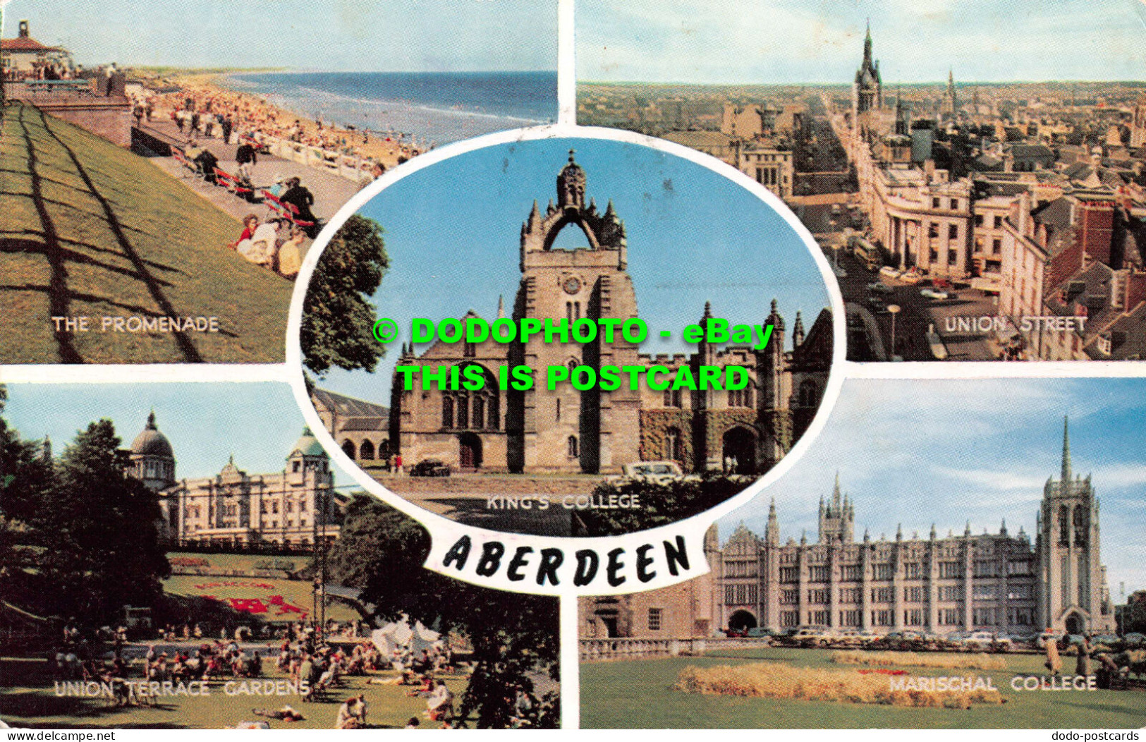 R551801 Aberdeen. Salmon. 1967. Multi View - Welt