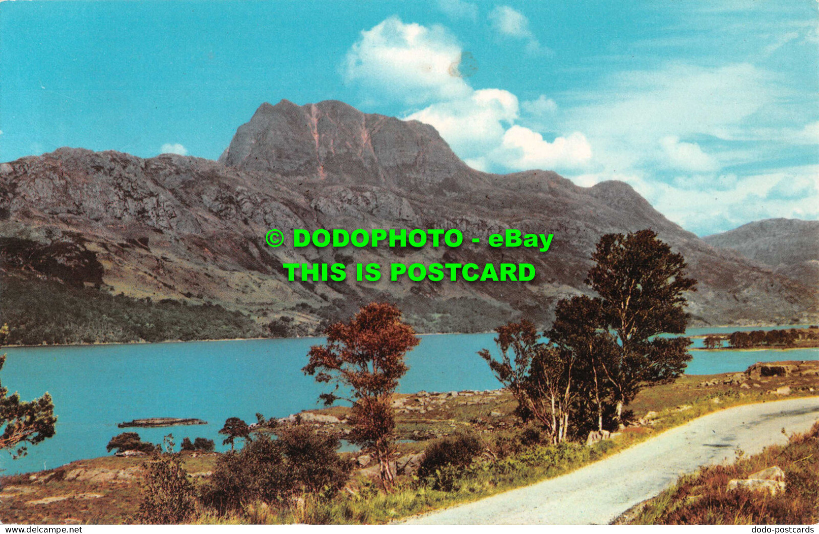 R551825 Slioch And Road By Loch Maree. PT35246 - Welt