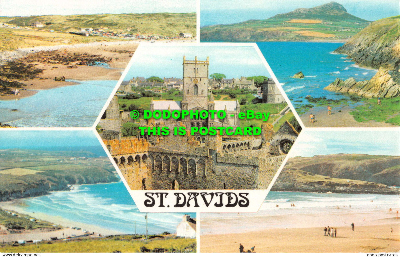 R551832 St. Davids. Oragon Publishing. Colourmaster Postcards. PLX28430. Multi V - Monde