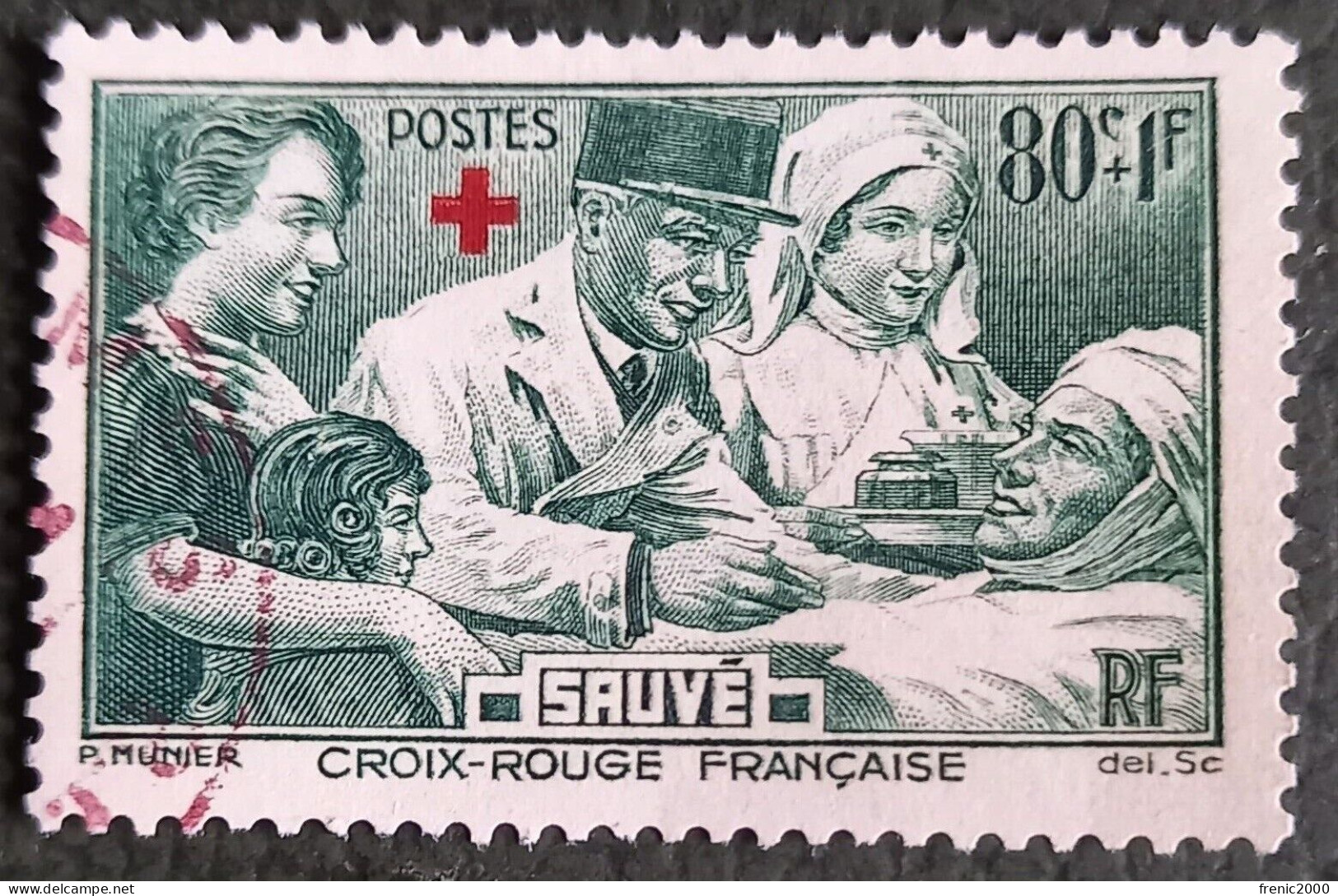 TF 077 - Timbre France 459 Oblitéré - Used Stamps