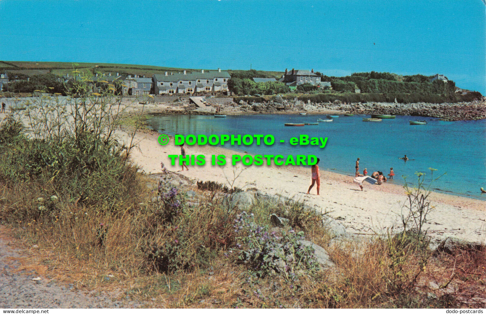 R551838 Old Town Bay. St. Marys. Scilly. F. E. Gibson. Natural Colour Series. 19 - Welt