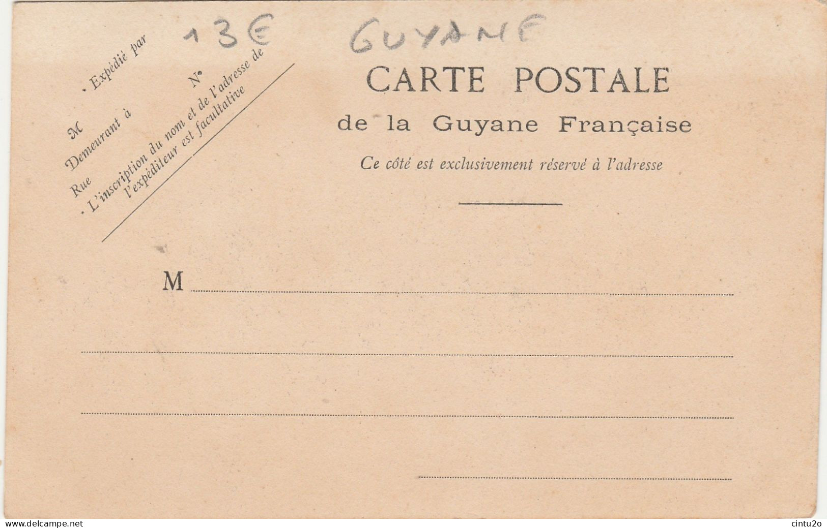 Cayenne.  (ses Environs).  La Colonie Agricole De Montjoly En1903. - Cayenne