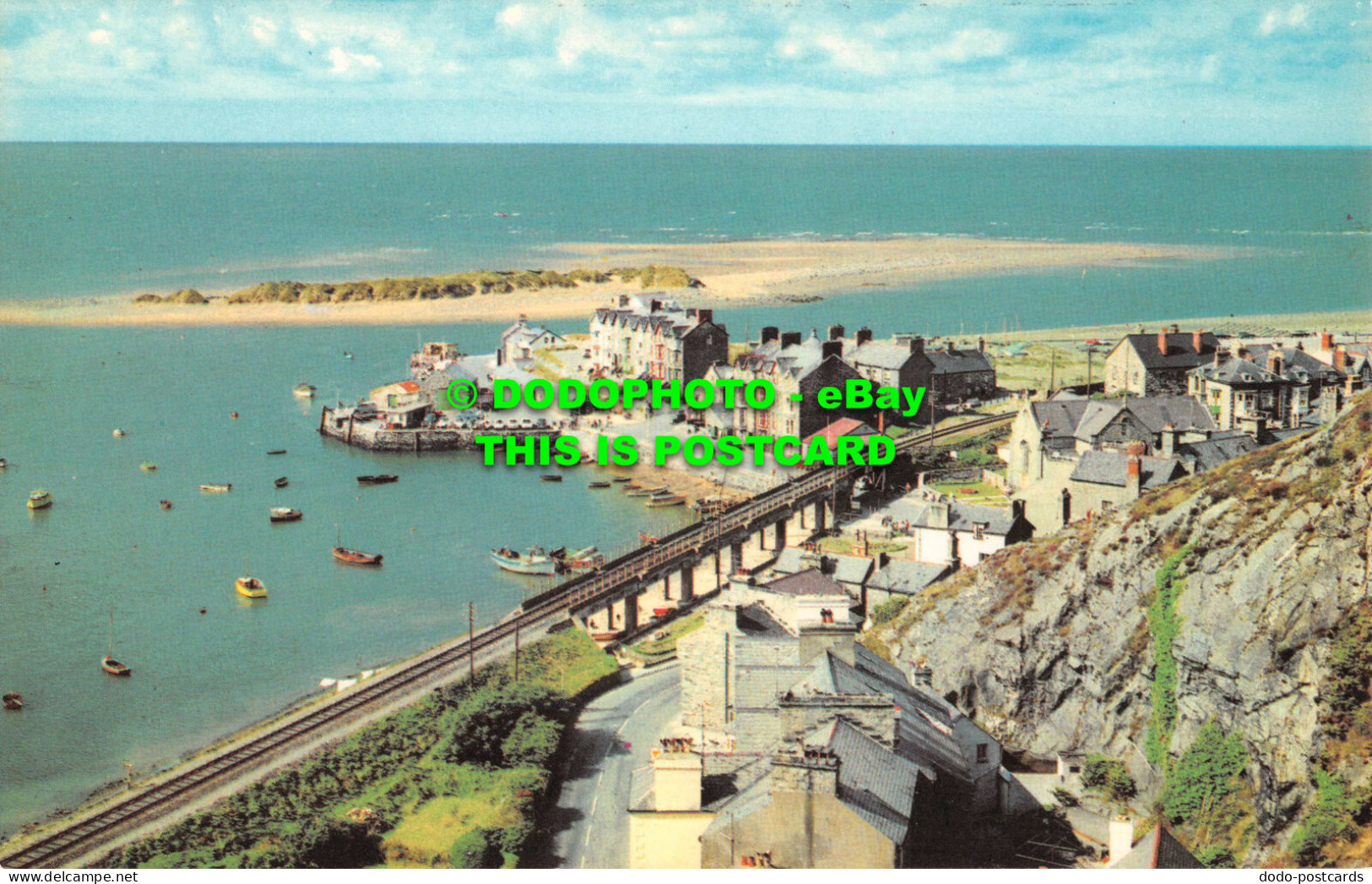 R551842 Harbour And Island. Barmouth. Precision. Colourmaster International. PT2 - Monde