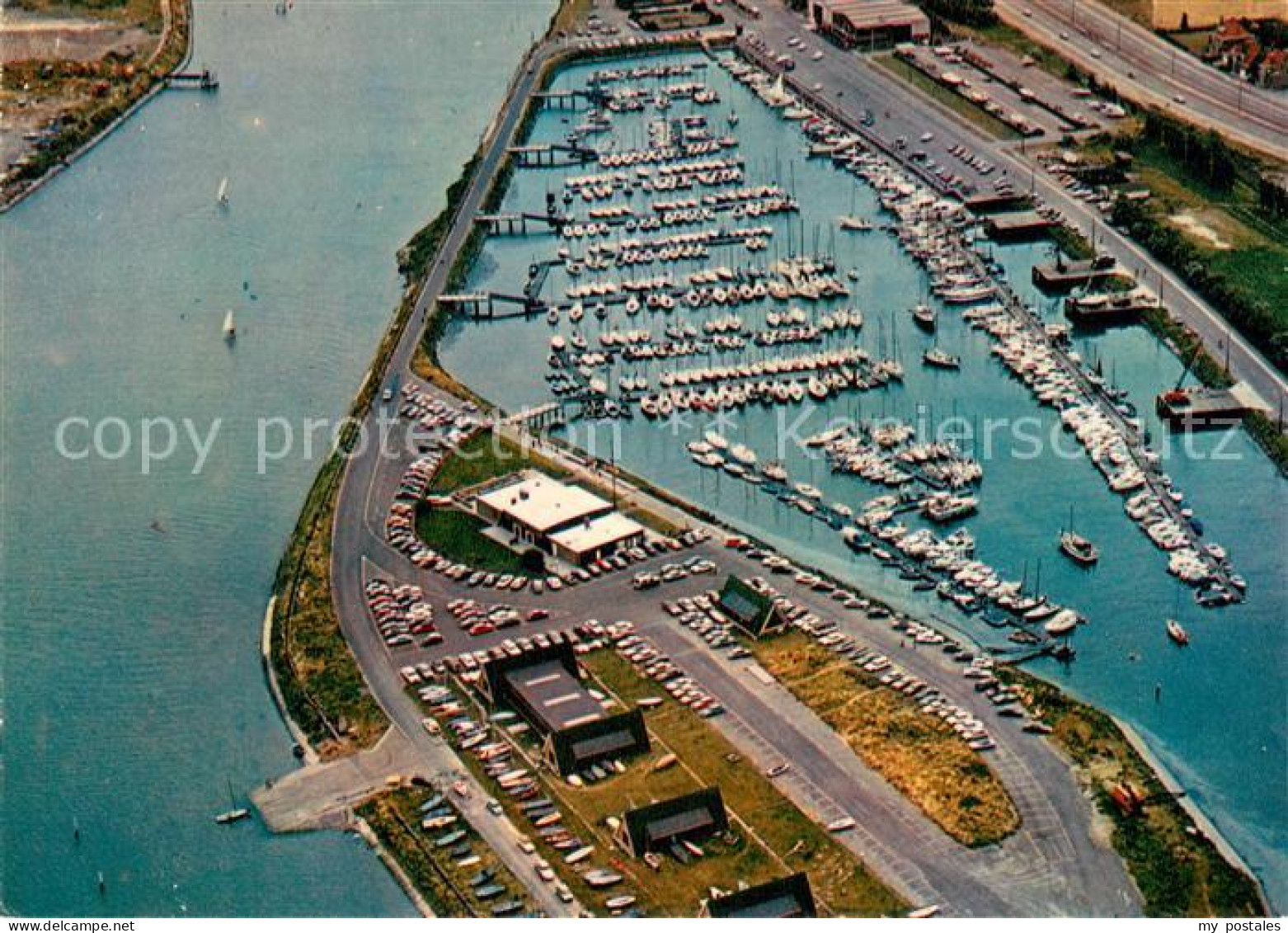 73707306 Nieuwpoort Vue Aerienne Port De Plaisance Nieuwpoort - Autres & Non Classés