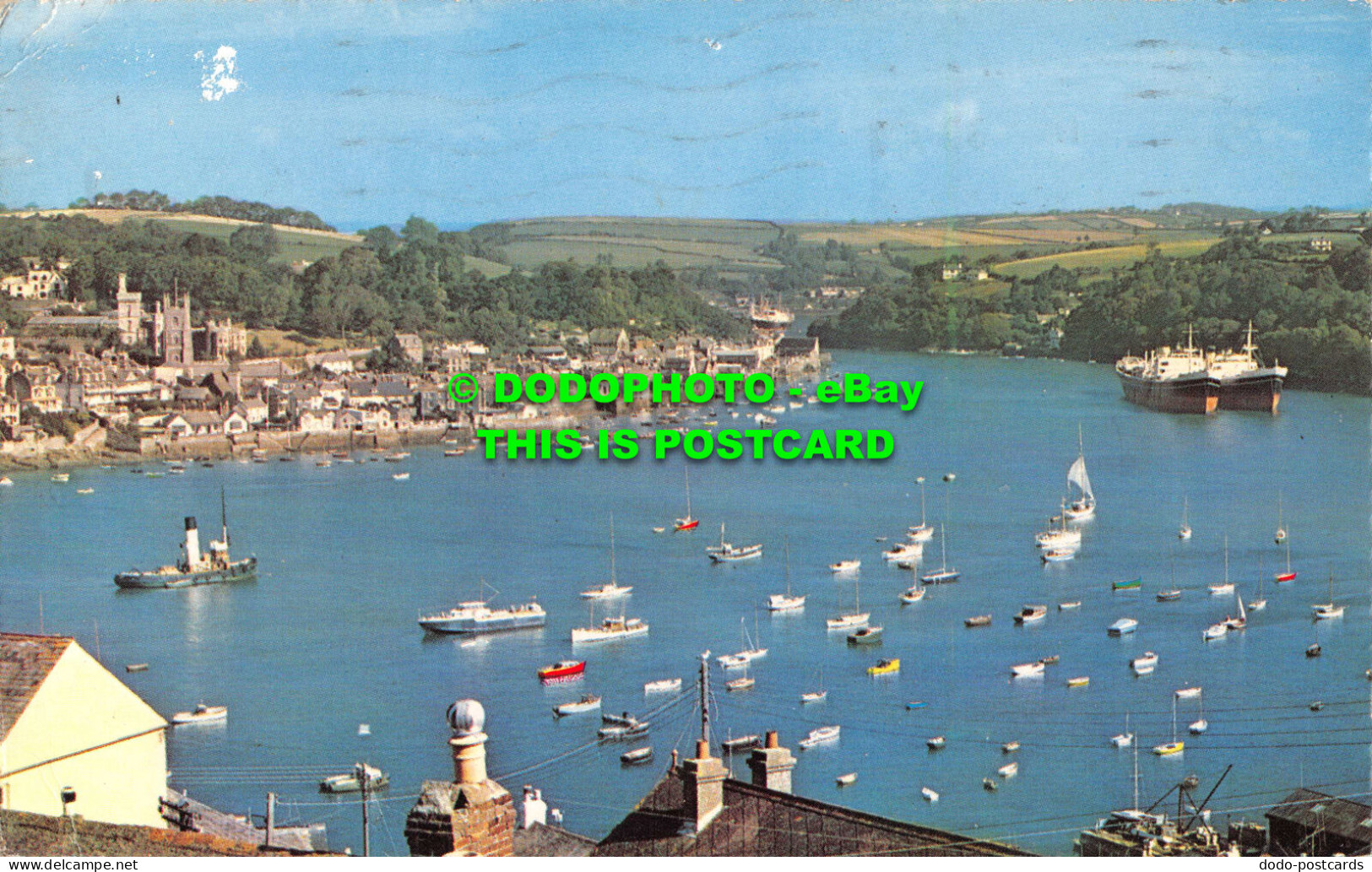 R551856 Fowey From Polruan. PT355. 1963 - Monde