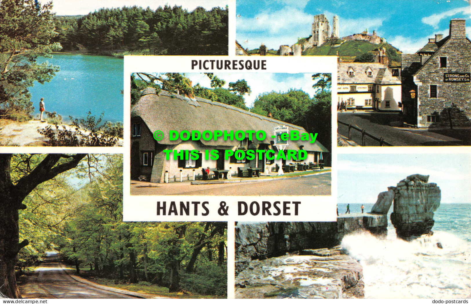 R551857 Picturesque Hants And Dorset. J. Perkins. Colourmaster. 1985. Multi View - Monde