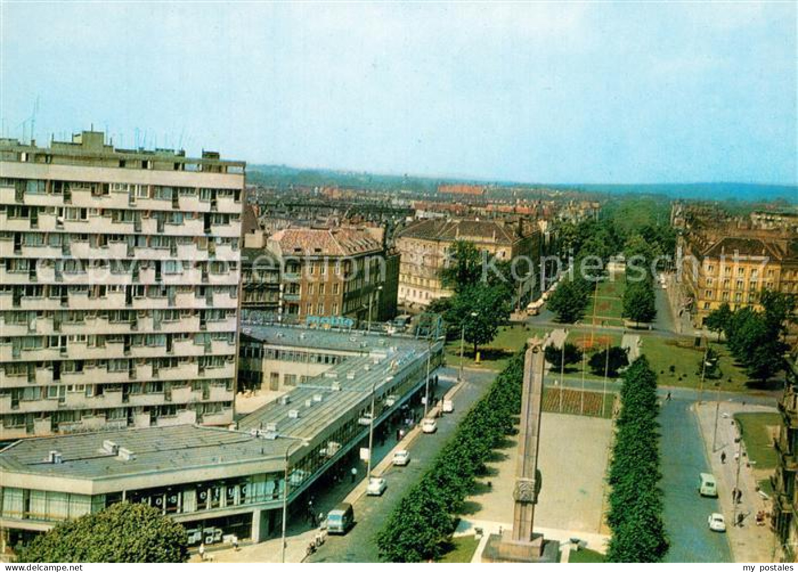 73707272 Szczecin Stettin Plac Zolnierza Polskiego Szczecin Stettin - Polonia