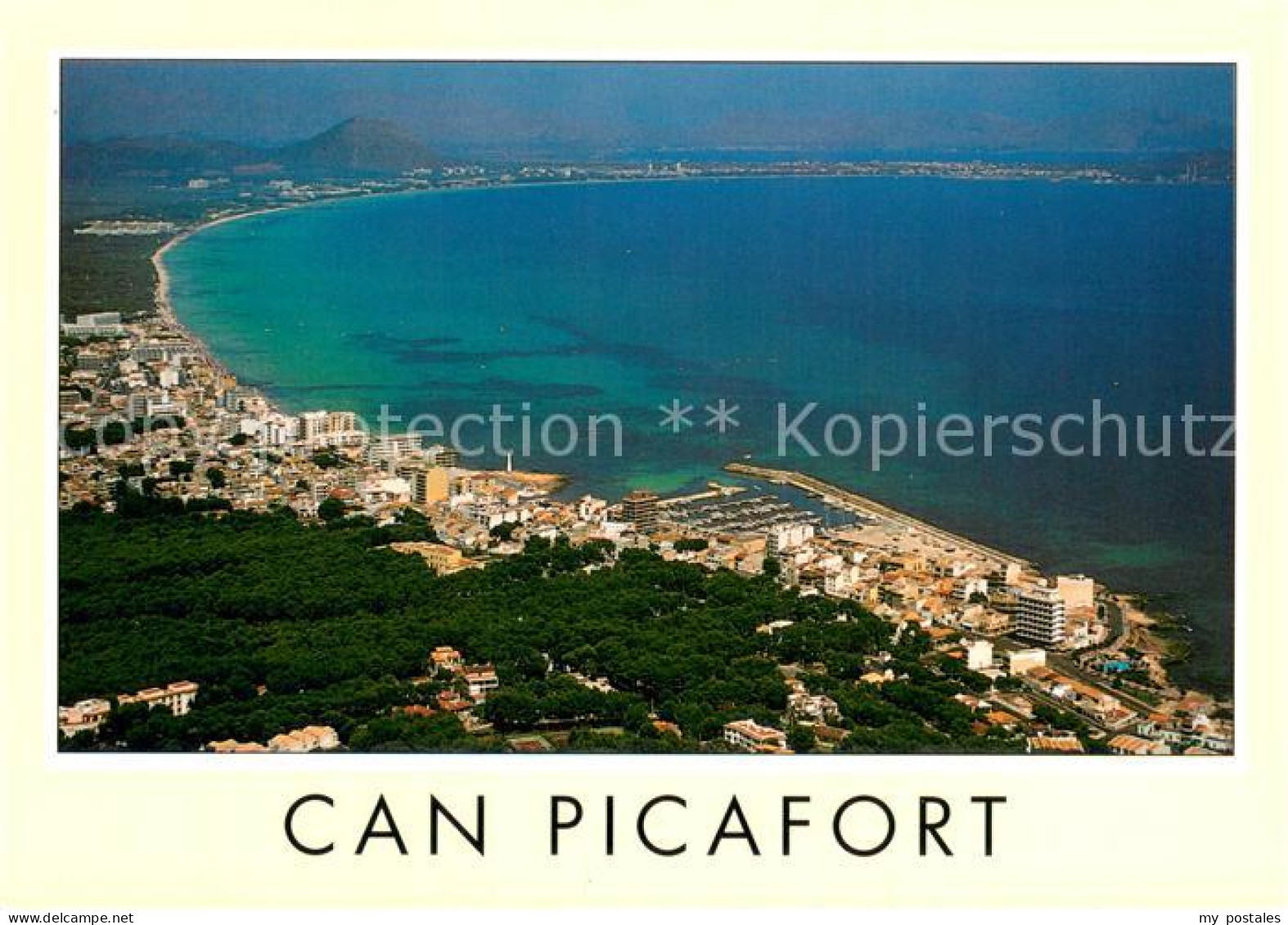 73707259 Can Picafort Mallorca Fliegeraufnahme Can Picafort Mallorca - Autres & Non Classés