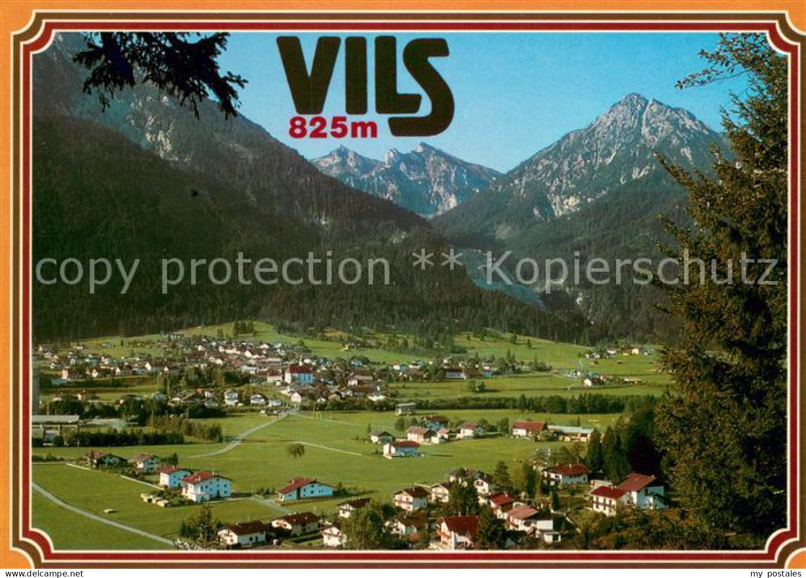 73707217 Vils Tirol Mit Sebenspitze Brentenjoch Und Rossberg Vils Tirol - Autres & Non Classés