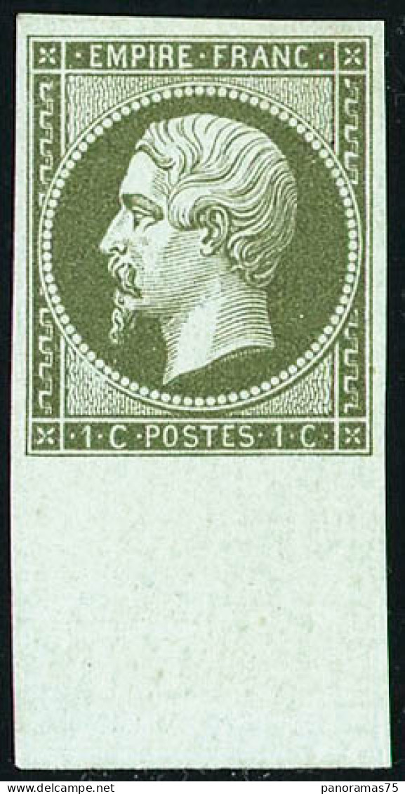 ** N°11 1c Olive, Pièce De Luxe - TB - 1853-1860 Napoléon III
