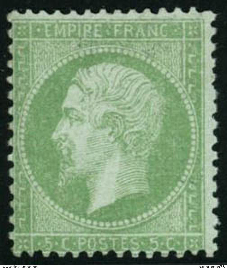 ** N°20 5c Vert - TB - 1862 Napoléon III.