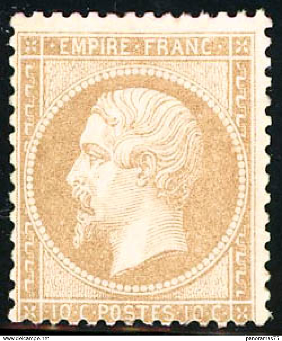 ** N°21 10c Bistre - TB - 1862 Napoléon III.