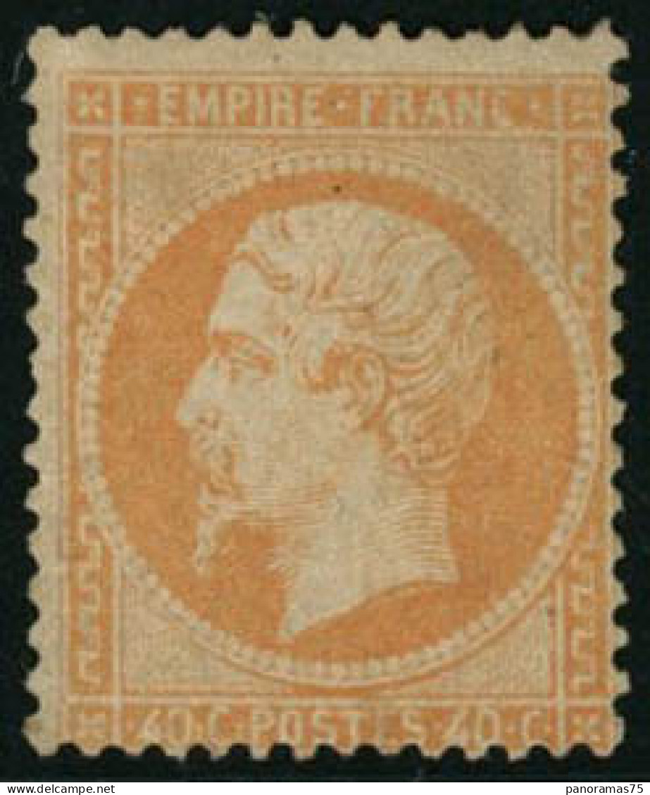 ** N°23 40c Orange - TB - 1862 Napoléon III.