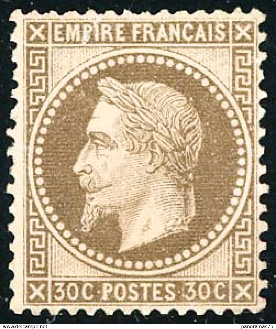 ** N°30 30c Brun, Signé Calves - TB - 1863-1870 Napoléon III. Laure