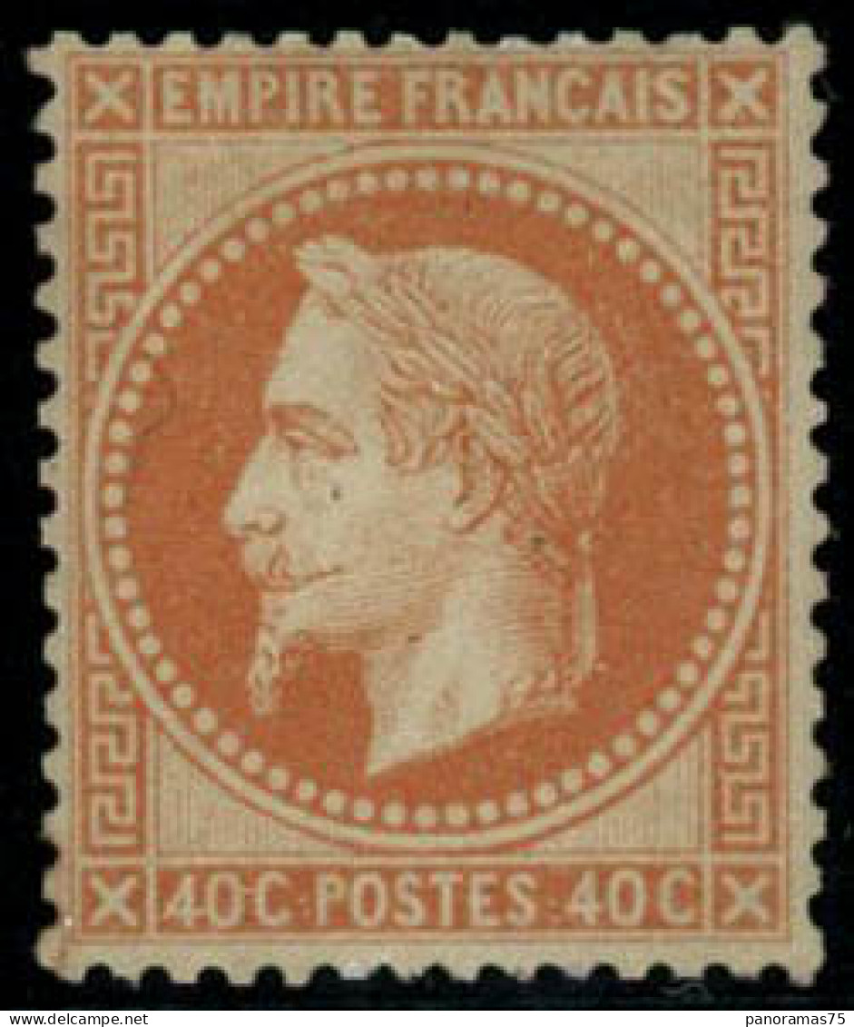 ** N°31 40c Orange, Luxe  - TB - 1863-1870 Napoléon III Lauré