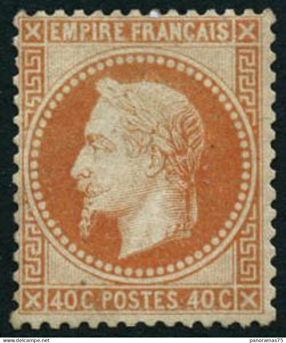 ** N°31 40c Orange, Signé Brun - TB - 1863-1870 Napoleon III With Laurels