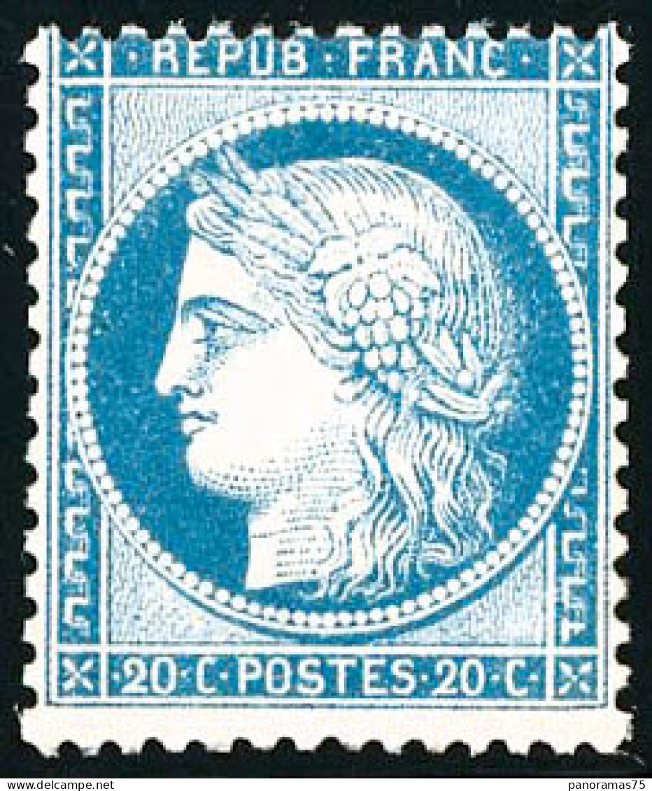 ** N°37 20c Bleu - TB - 1870 Assedio Di Parigi
