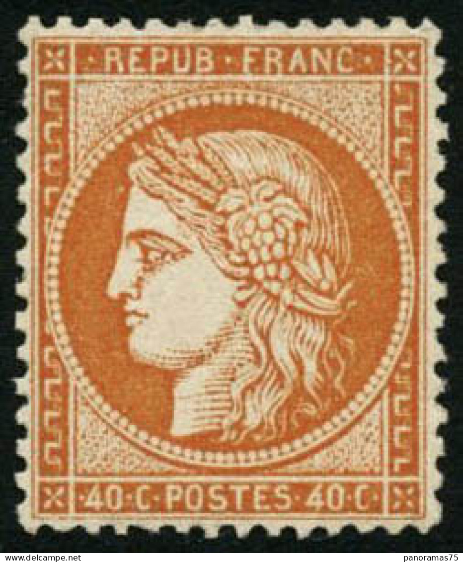 ** N°38 40c Orange Vif - TB - 1870 Siège De Paris