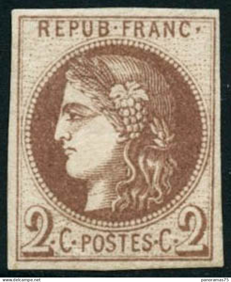 ** N°40Ba 2c Rouge-brique - TB - 1870 Ausgabe Bordeaux