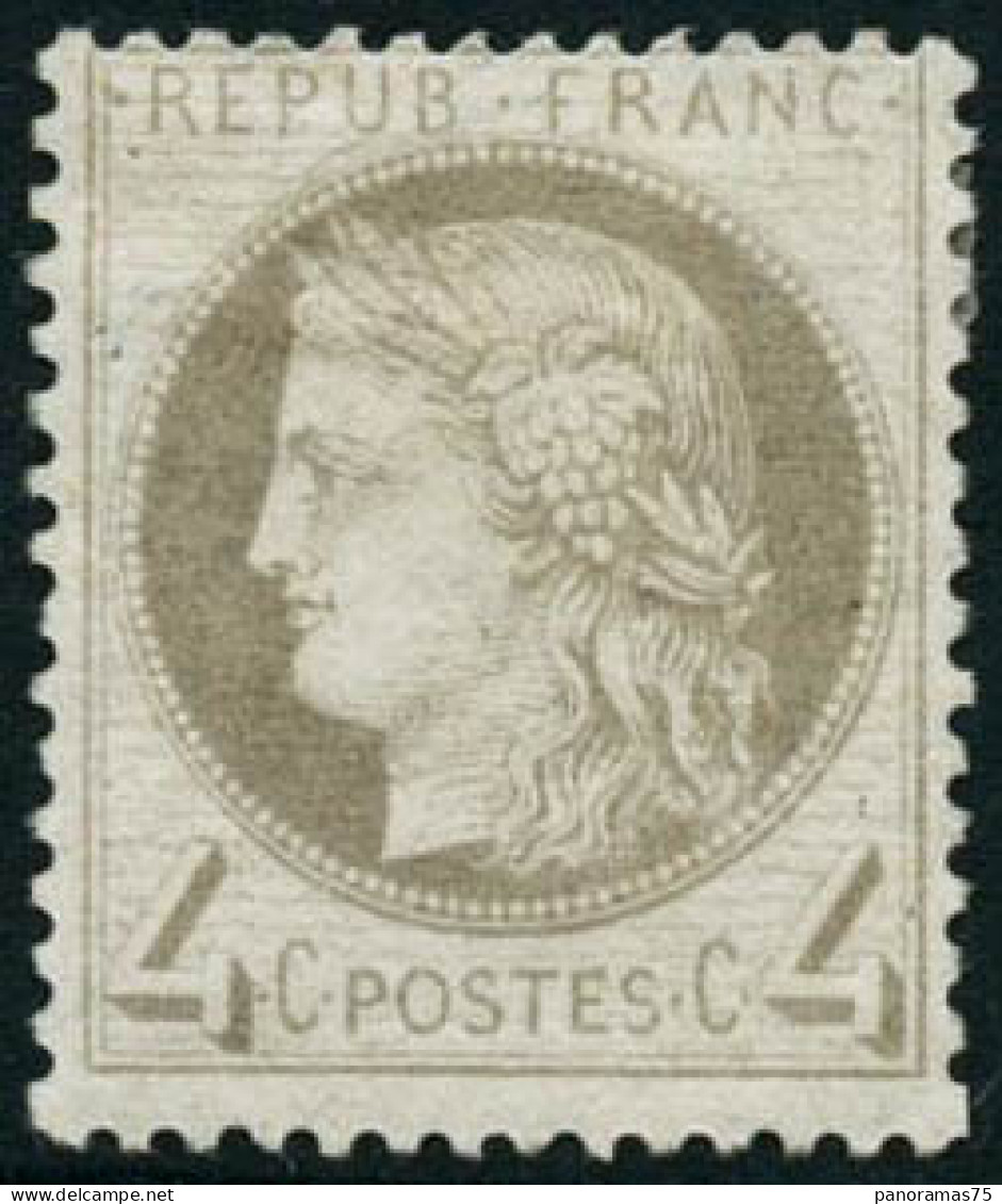 * N°52 4c Gris - TB - 1871-1875 Ceres