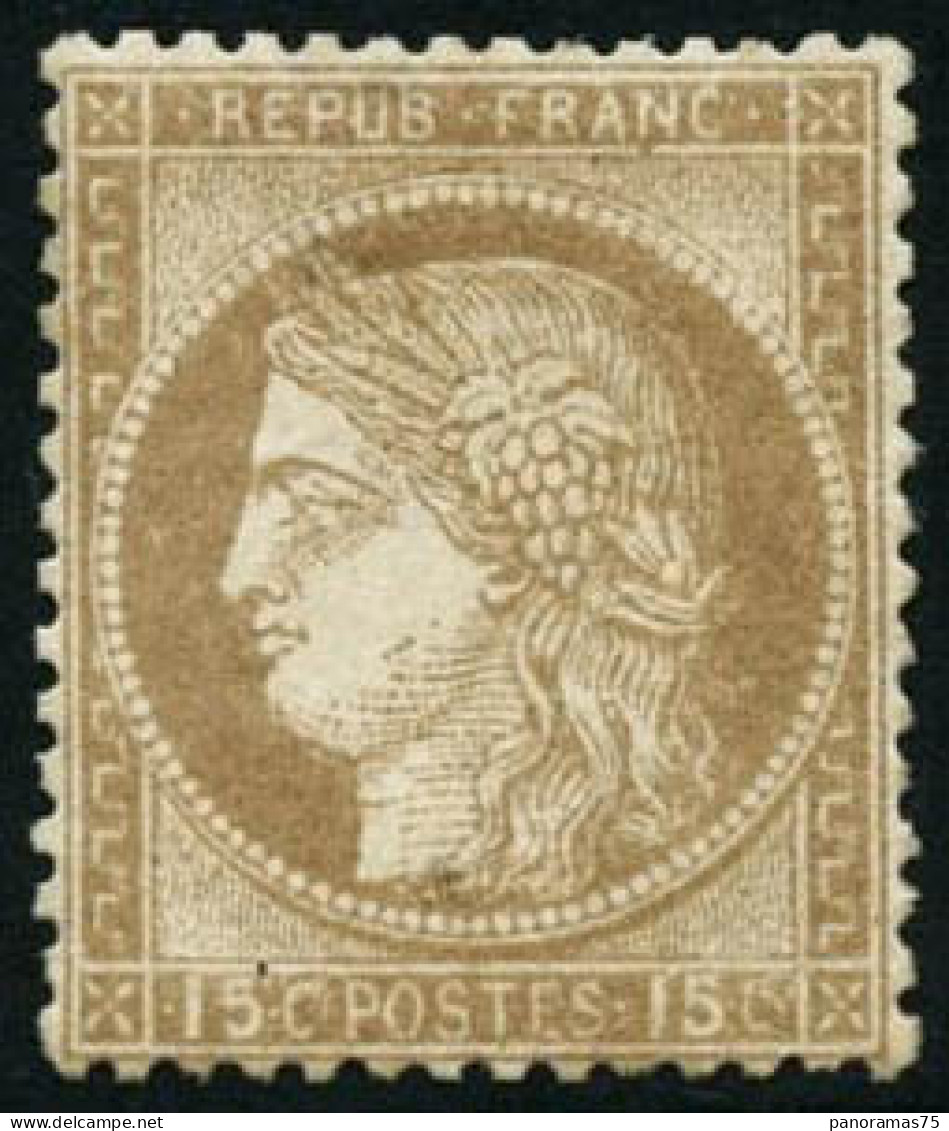 ** N°55 15c Bistre - TB - 1871-1875 Cérès