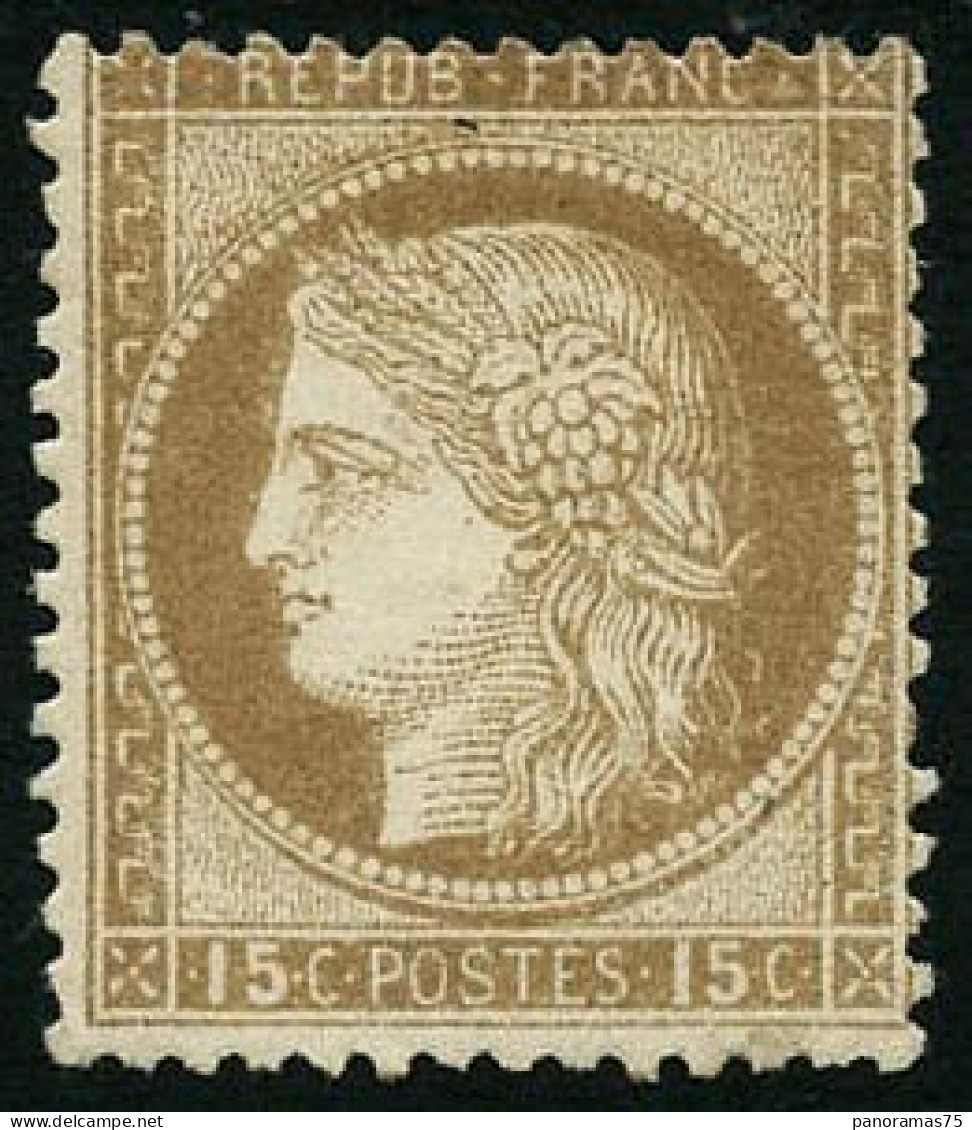 * N°55 15c Bistre - TB - 1871-1875 Cérès