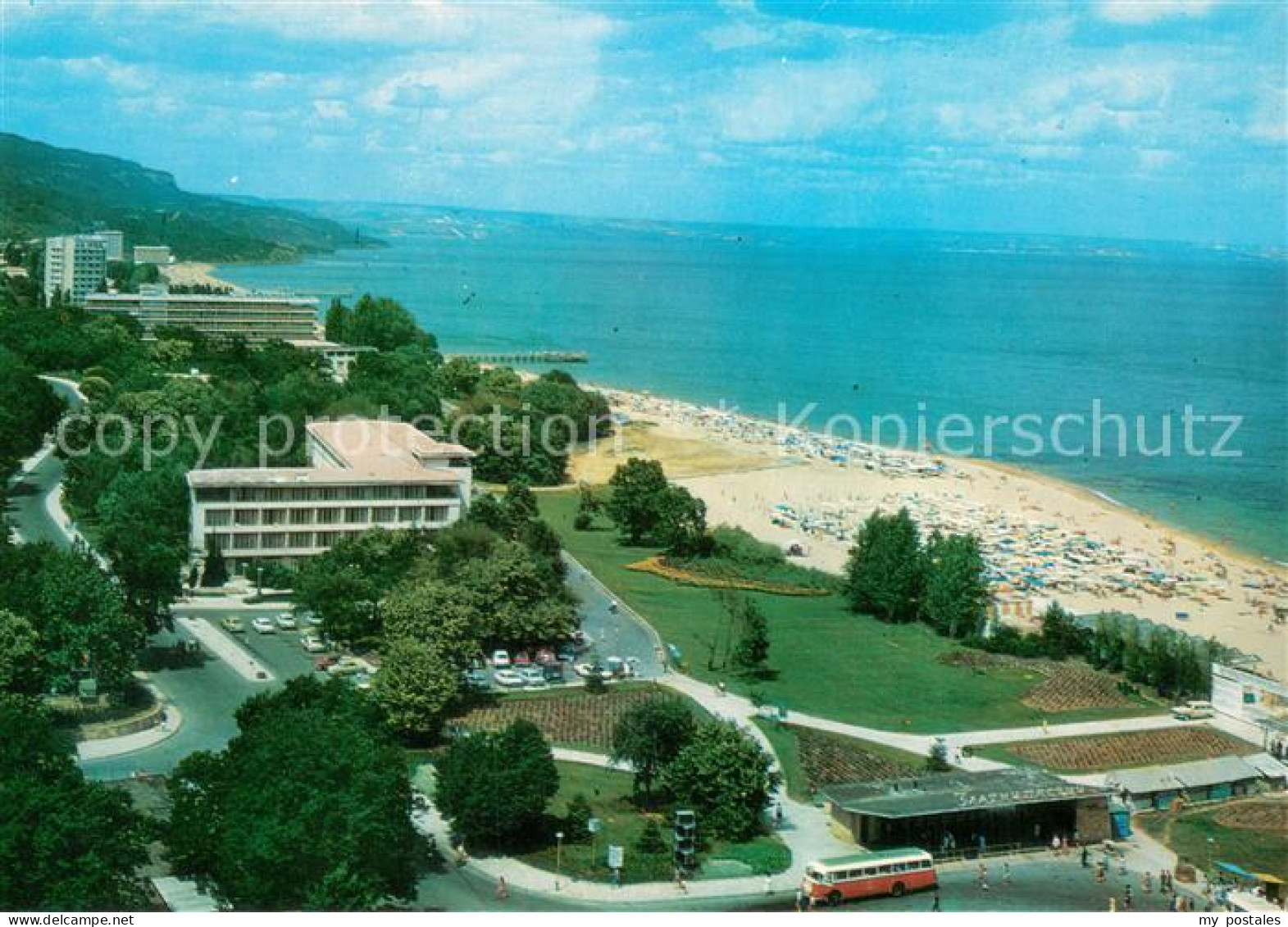 73707173 Slatni Pjasazi Fliegeraufnahme Slatni Pjasazi - Bulgaria