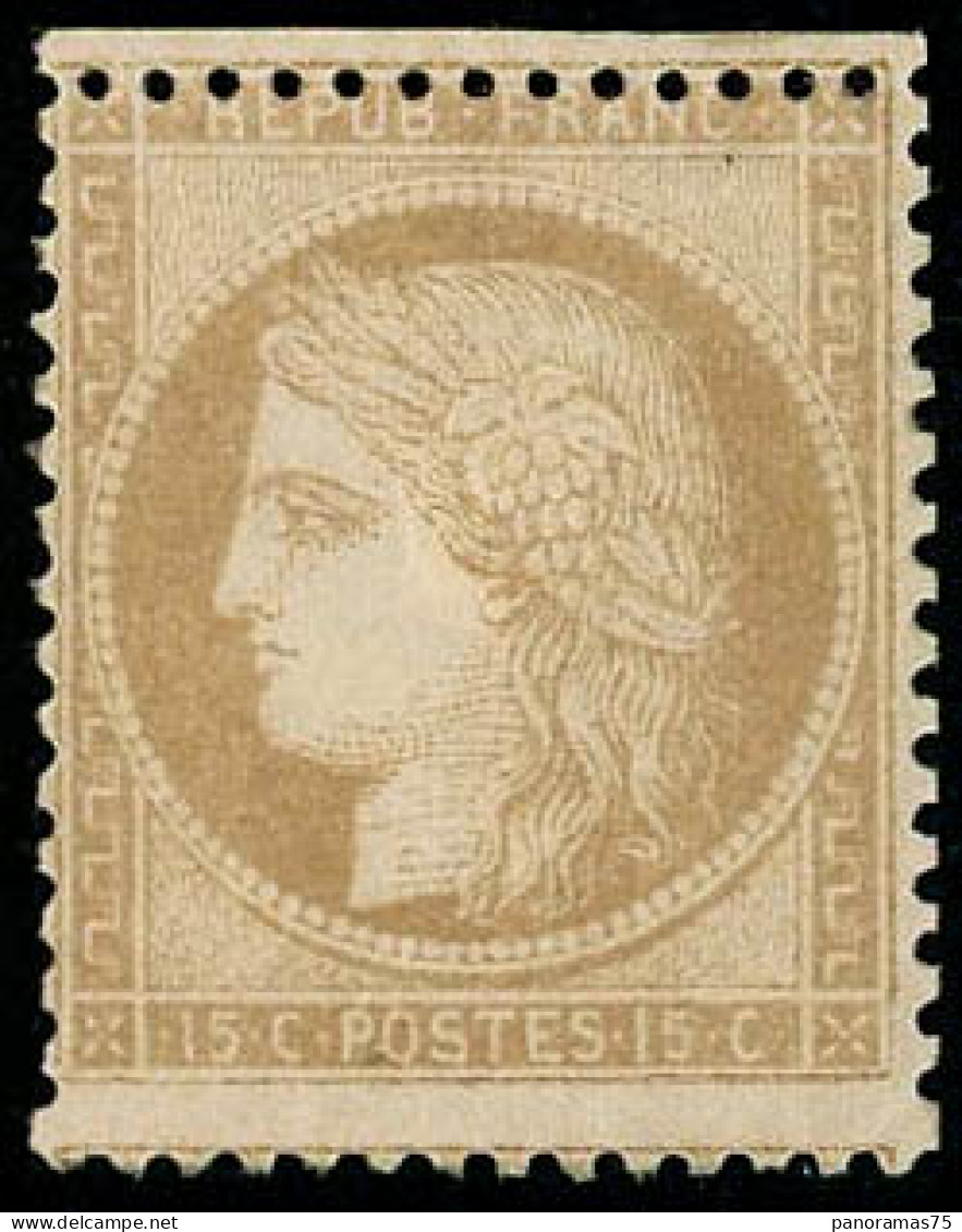 ** N°59 15c Bistre - TB - 1871-1875 Cérès