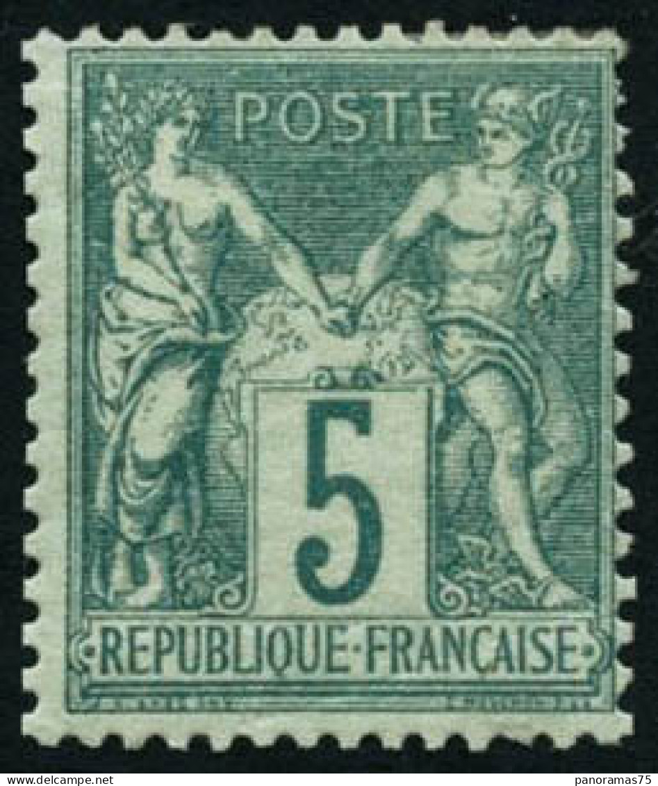 * N°64 5c Vert - TB - 1876-1878 Sage (Typ I)