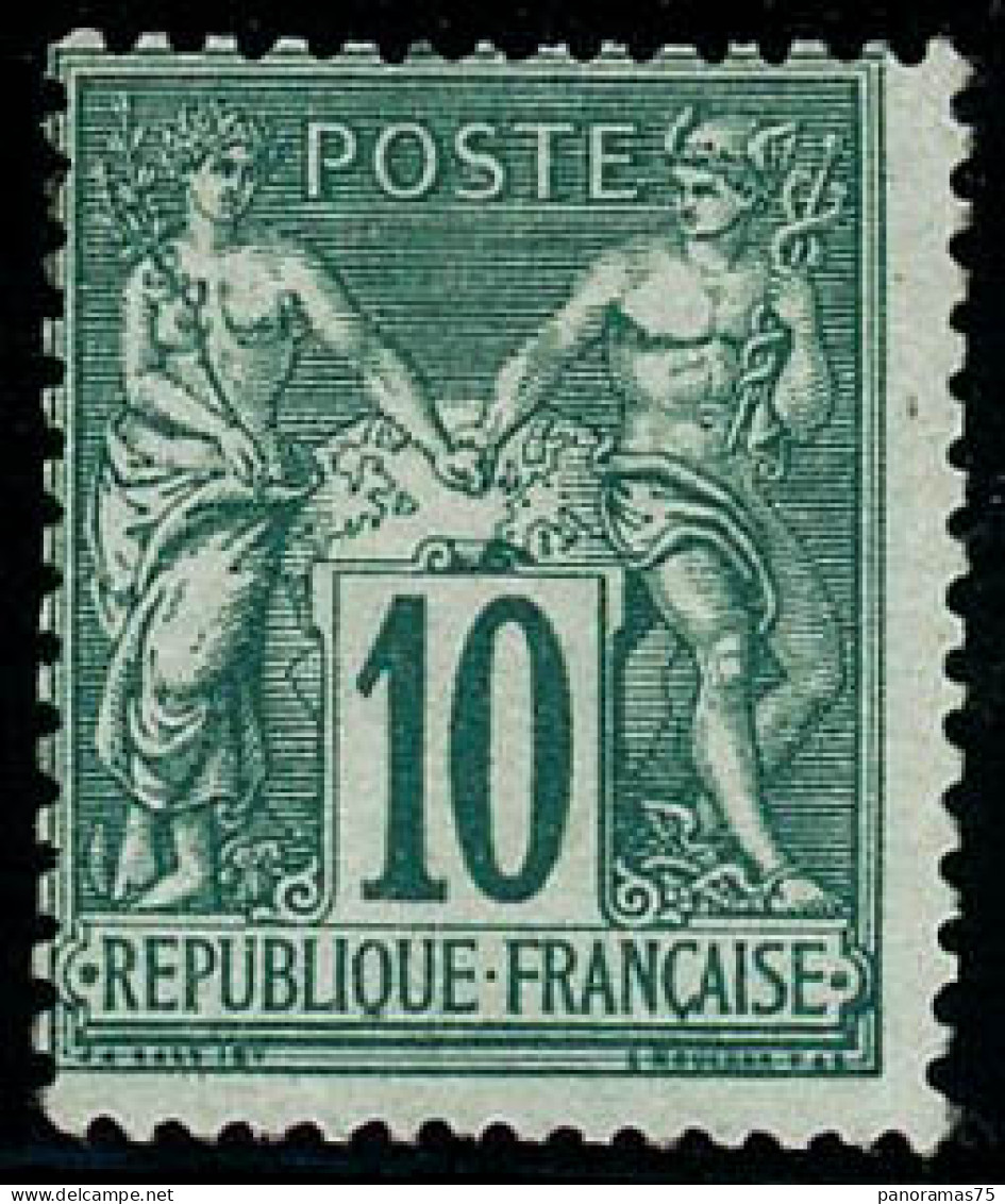 ** N°76 10c Vert - TB - 1876-1898 Sage (Tipo II)