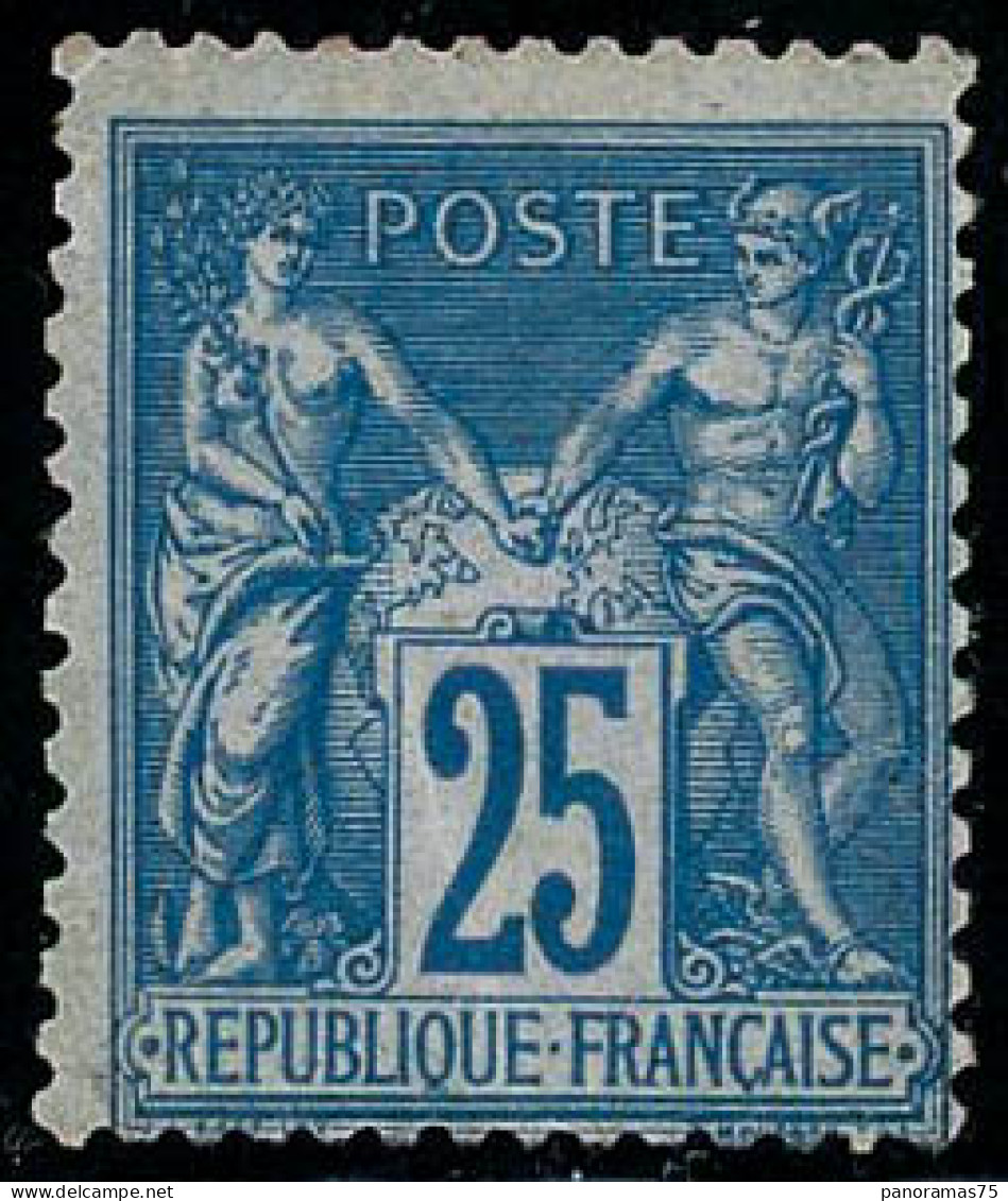 ** N°79 25c Bleu - TB - 1876-1898 Sage (Type II)