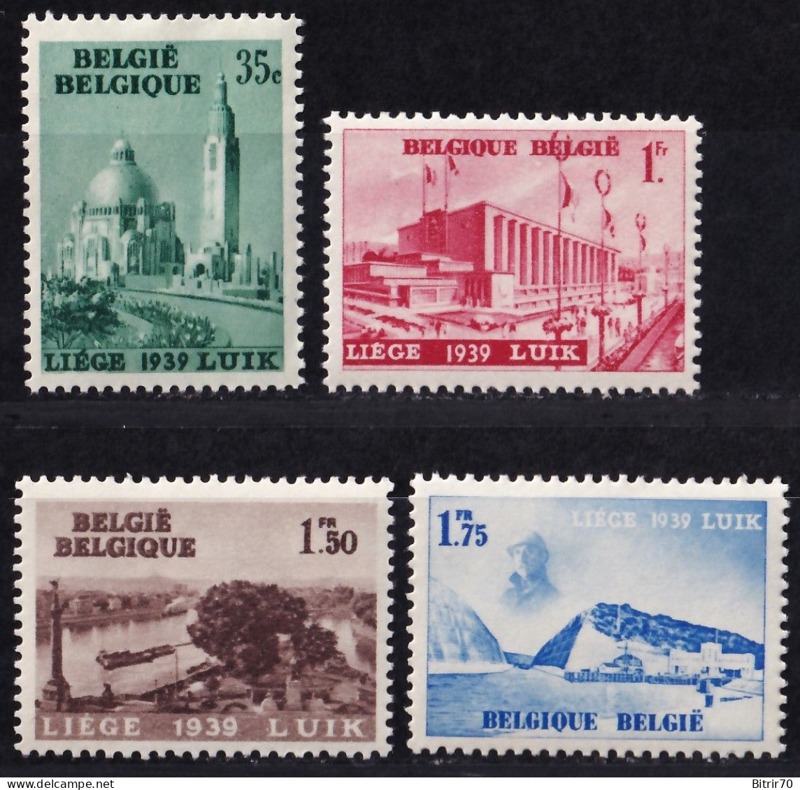Belgica, 1938 Y&T. 481 / 483, MNH. - Nuevos