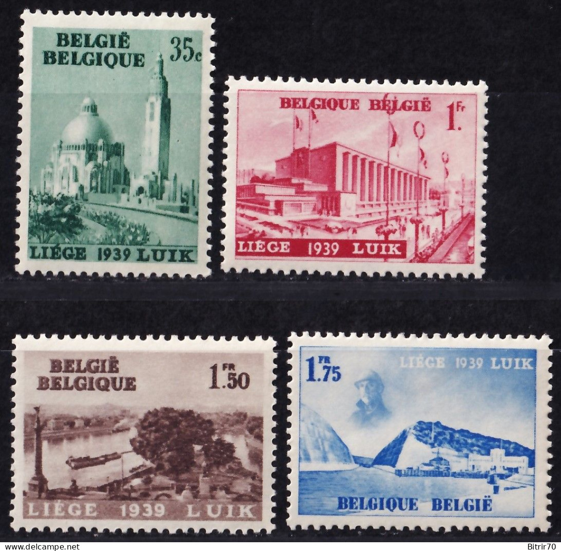 Belgica, 1938 Y&T. 481 / 483, MNH. - Neufs