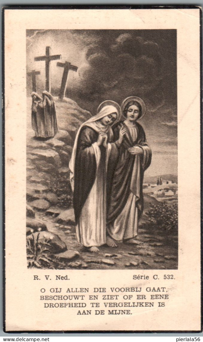 Bidprentje Lauwe - Lambaere Cyriel (1873-1938) - Devotion Images