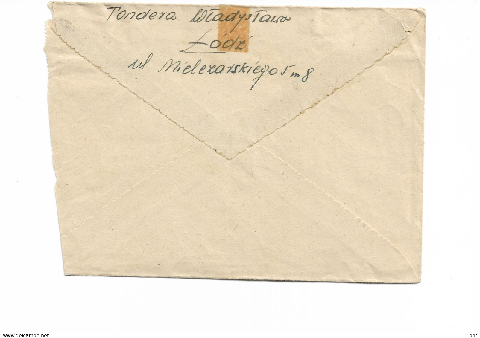 Łódź, Poland Polish People's Republic Airmail Cover To Nässjö, Sweden 1955 - Lettres & Documents