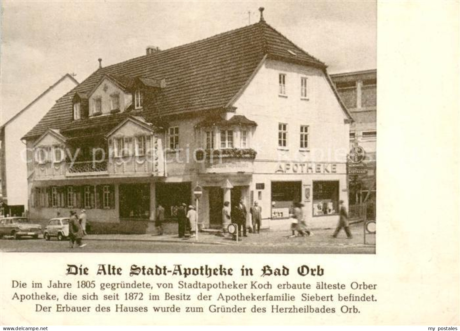 73707115 Bad Orb Die Alte Stadt-Apotheke Bad Orb - Bad Orb