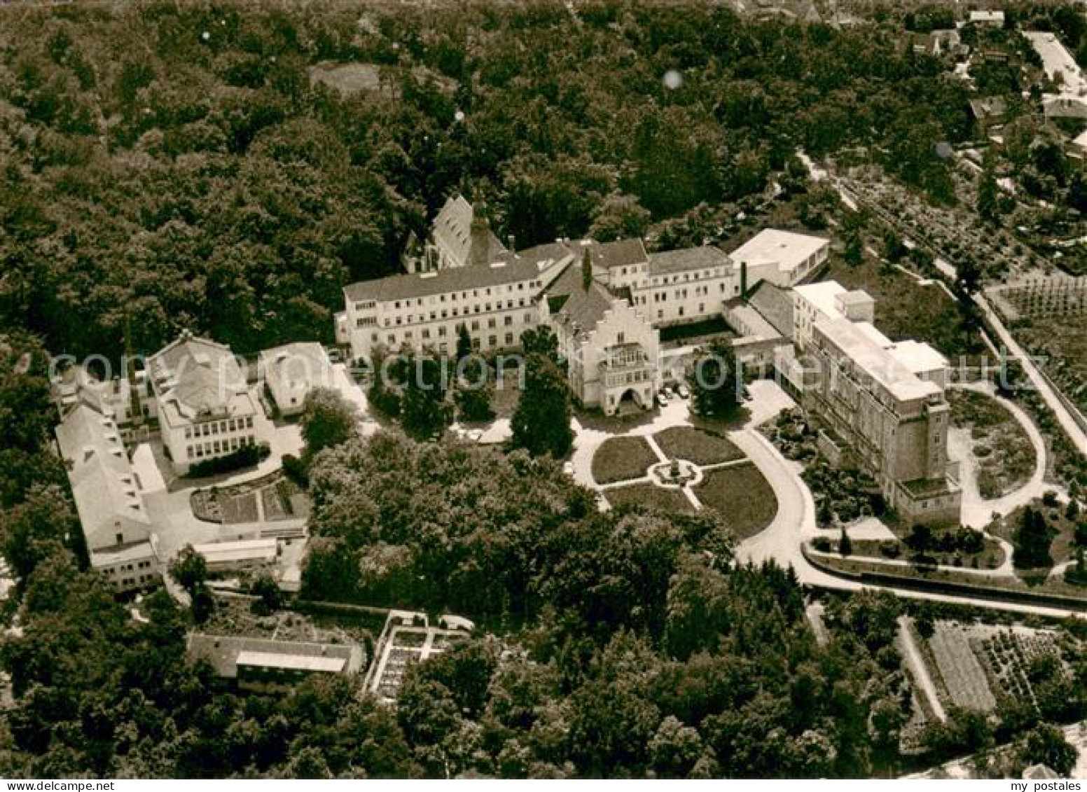 73707090 Venusberg Bonn Fliegeraufnahme St. Marienhospital Venusberg Bonn - Bonn