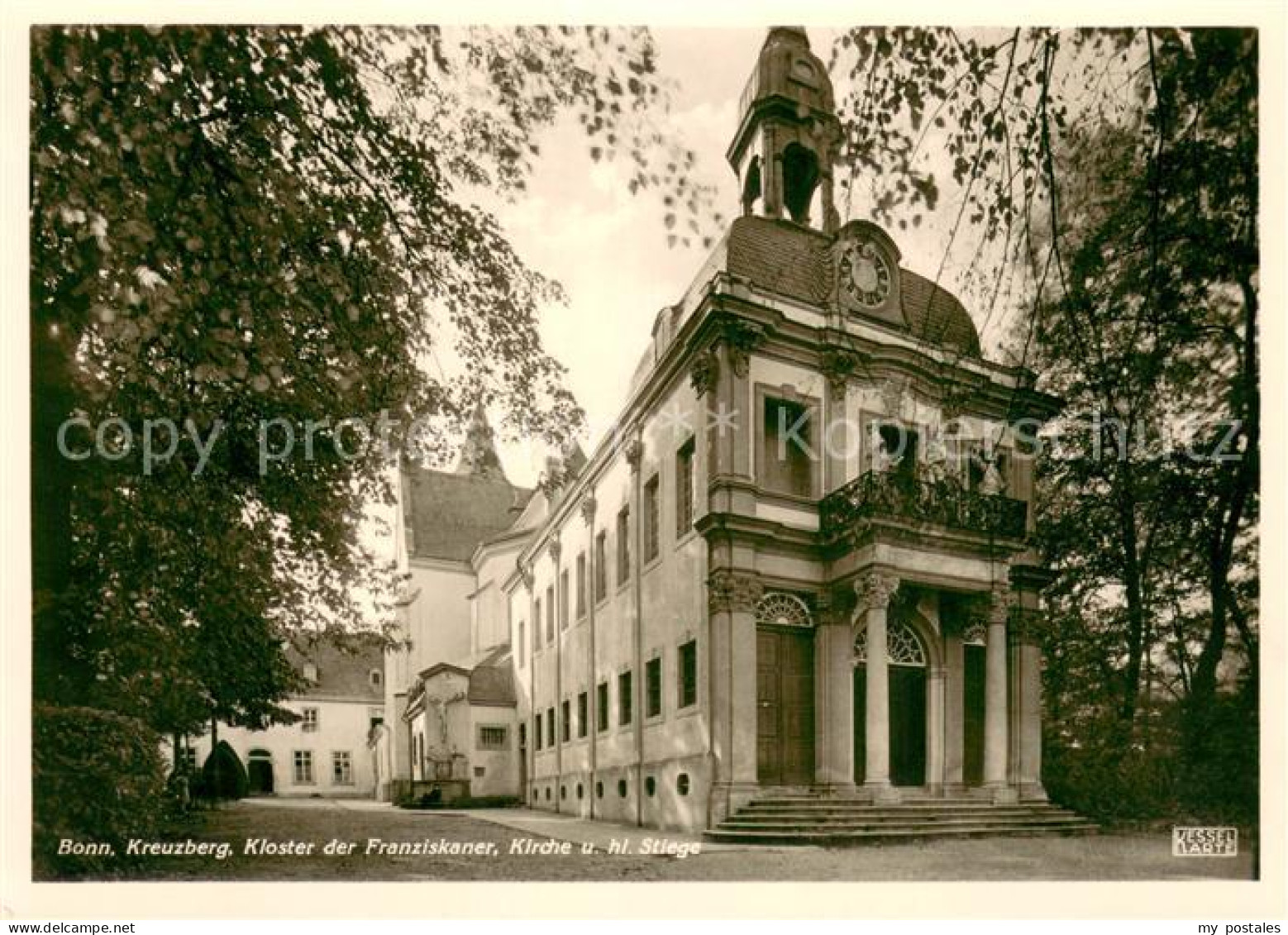 73707089 Poppelsdorf Bonn Kreuzberg Kloster D. Franziskaner Kiche Und Hl. Stiege - Bonn