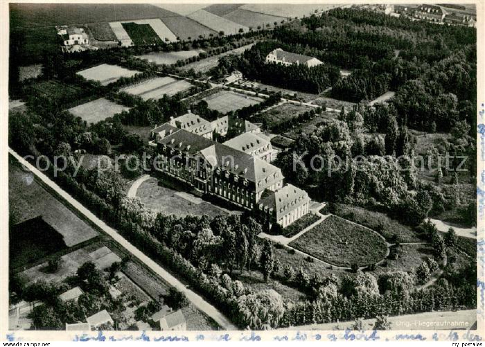 73707085 Puetzchen Fliegeraufnahme Herz-Jesu-Kloster Puetzchen - Bonn