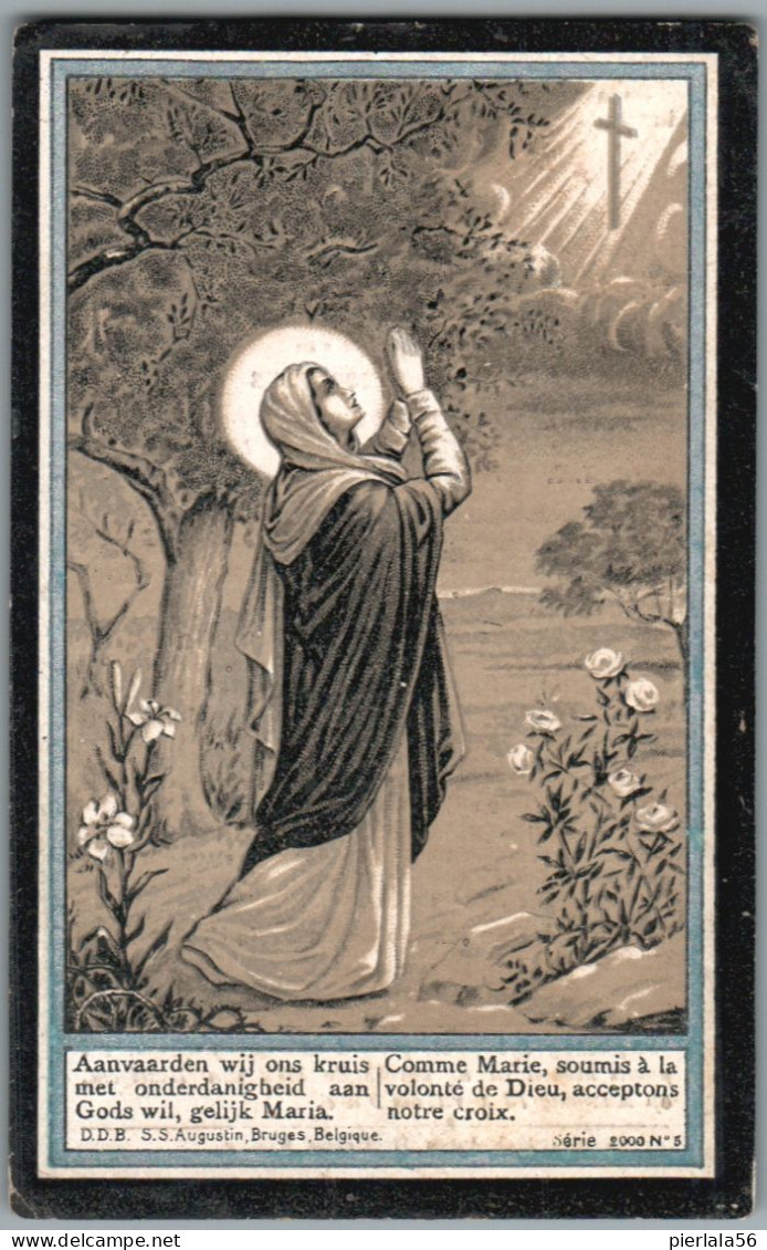 Bidprentje Lede - Commerman Prosper Fideel (1879-1925) - Devotion Images