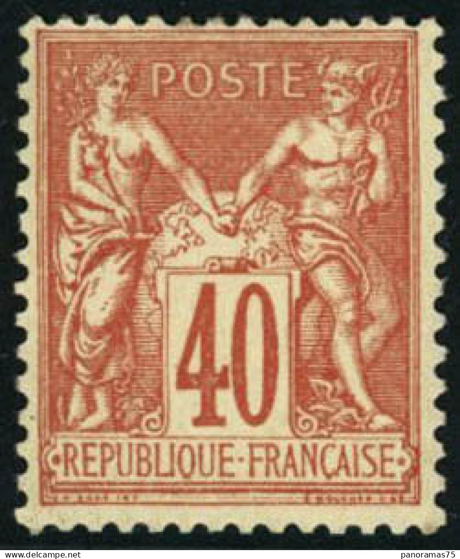 ** N°94 40c Orange - TB - 1876-1898 Sage (Tipo II)