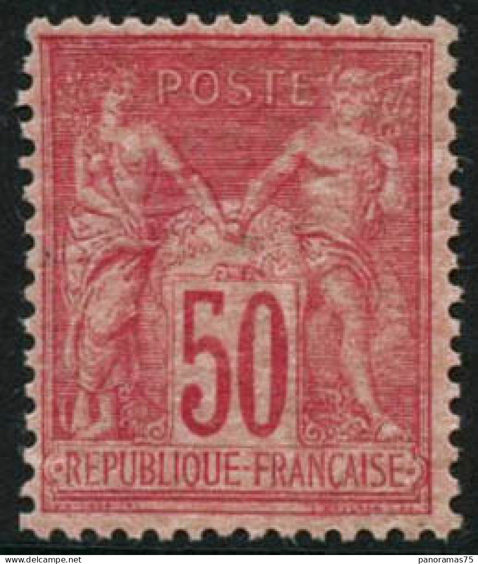 ** N°98 50c Rose, Pièce De Luxe - TB - 1876-1898 Sage (Type II)