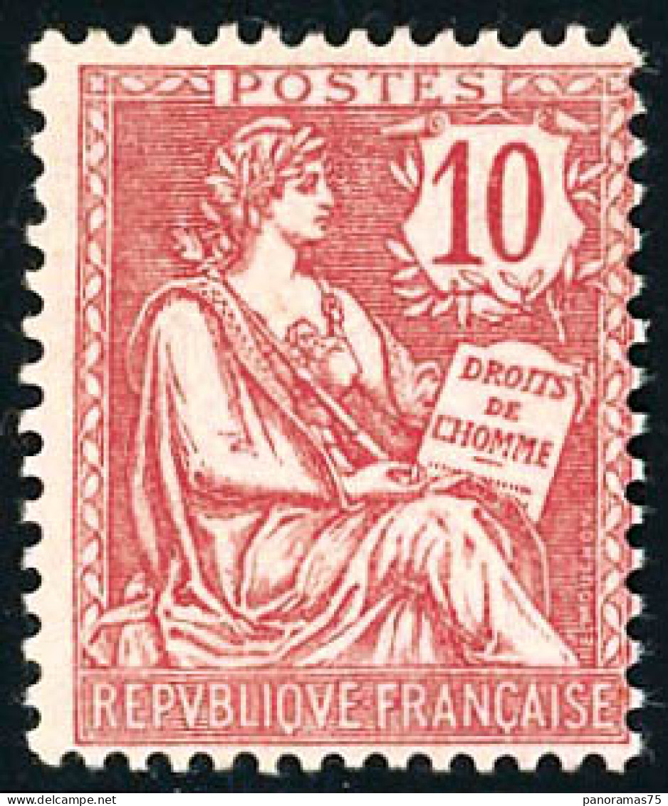 ** N°124 10c Rose - TB - Other & Unclassified