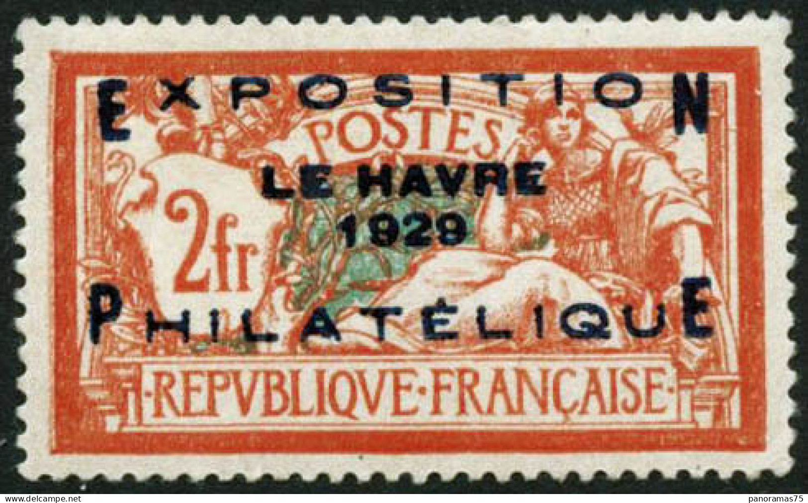 ** N°257A 2F Expo Du Havre, Pièce De Luxe - TB - Autres & Non Classés